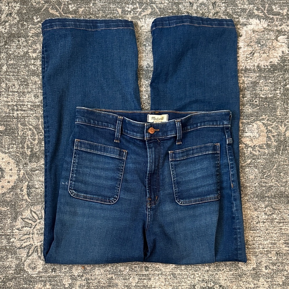 Madewell Emmett Wide Leg Jeans